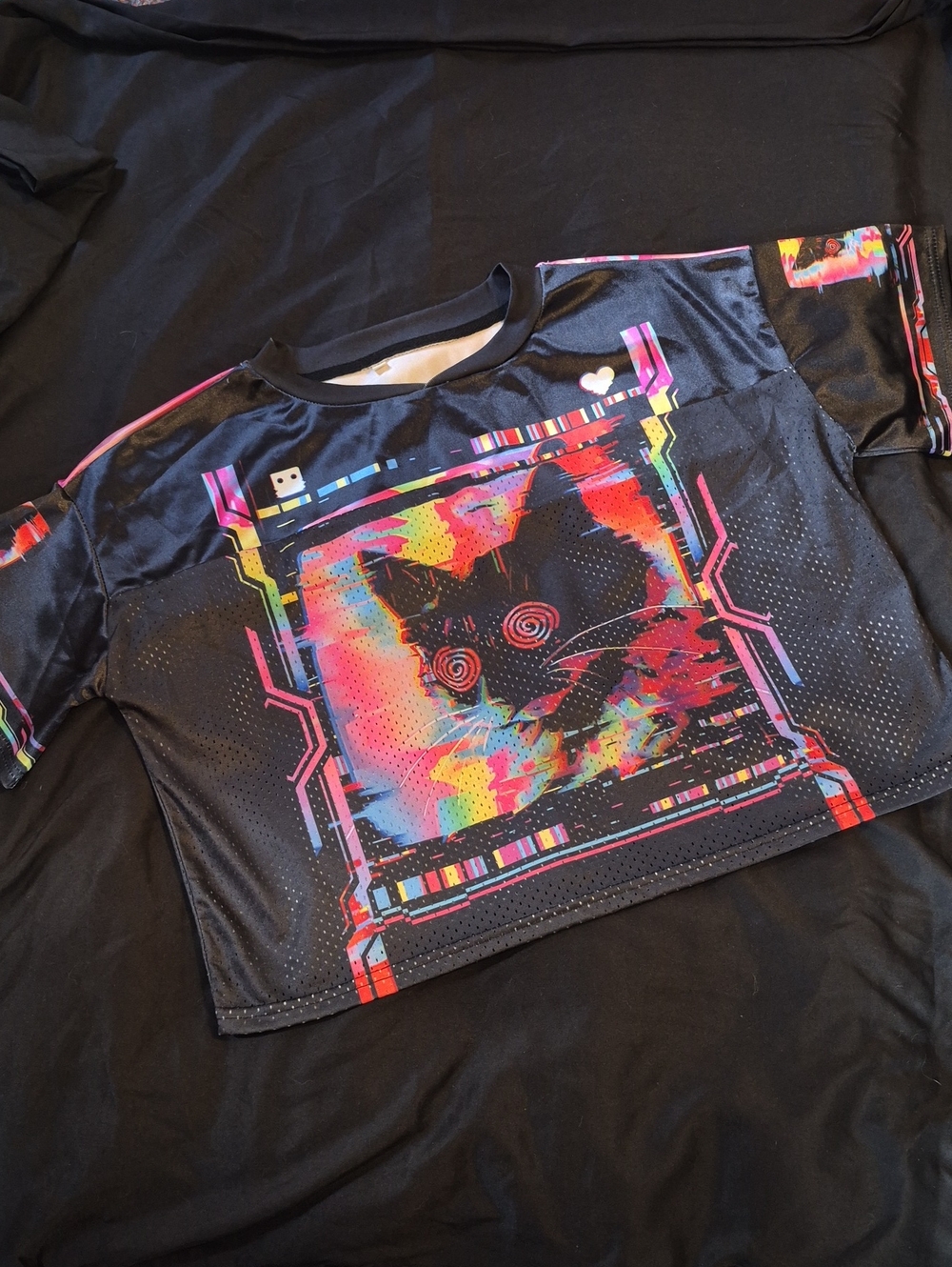 Cat Crop Jersey